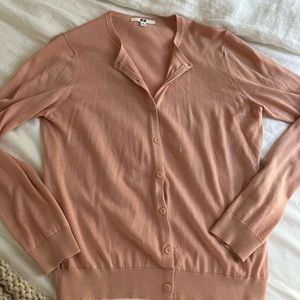 Uniqlo Peach Cardigan